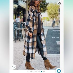 Oversized Plaid Shacket